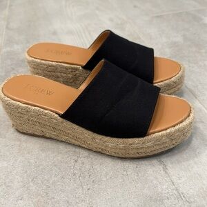 J. Crew Espadrille Wedges
